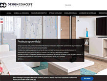 Tablet Screenshot of design-concept.ro